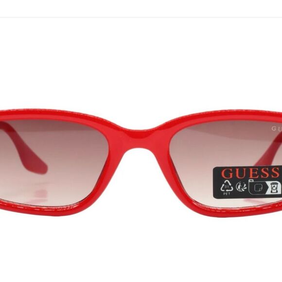 GUESS NWT Vibrant Red Sunglasses - Picture 13 of 14
